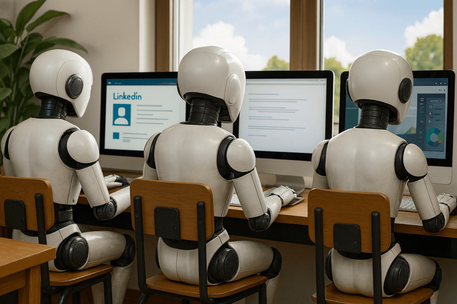 Automating Social Media Team with AI