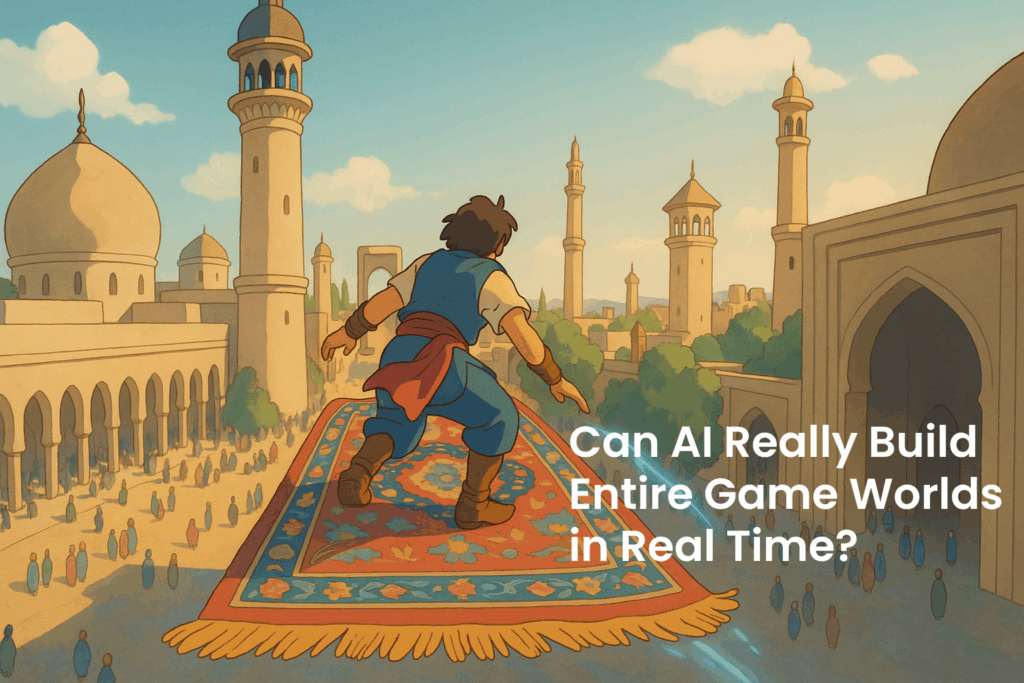 Can AI Really Build Entire Game Worlds in Real Time