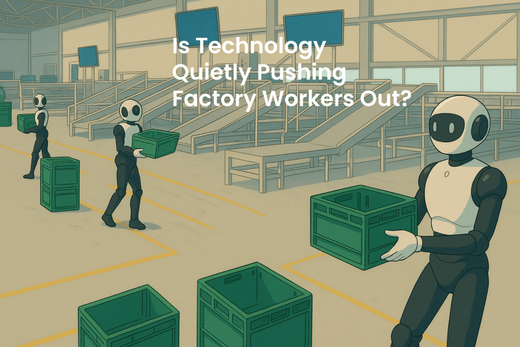 Is Technology Quietly Pushing Factory Workers Out?